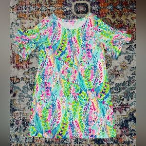 Lilly Pulitzer Lula Dress Catch the Wave